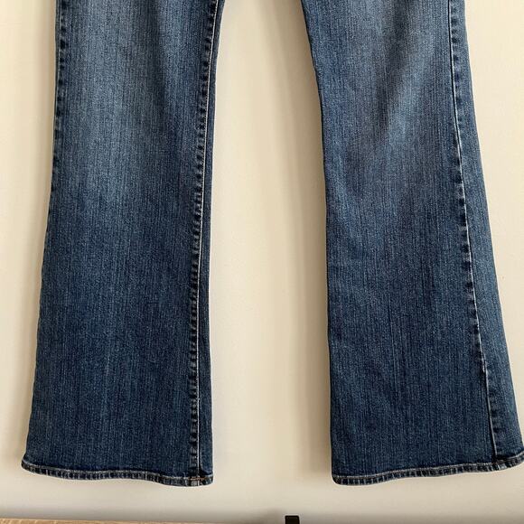 Lucky Brand Dungarees Denim Bootcut Jeans Size 10 81LS072 - Picture 4 of 10